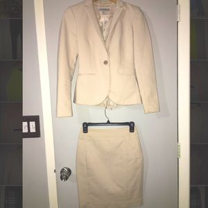 2-Piece Suit Jacket & Skirt